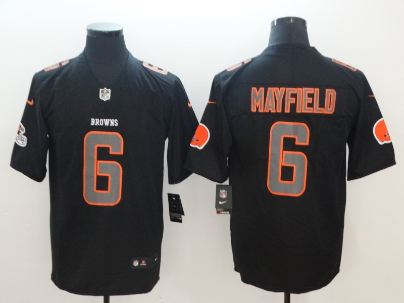 Men's Cleveland Browns Baker Mayfield Black Jersey